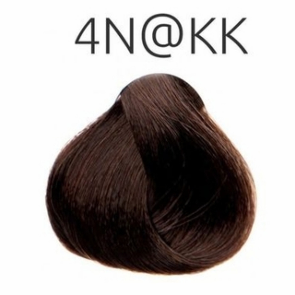 4N@KK Mid Brown Intense Copper Cream Color